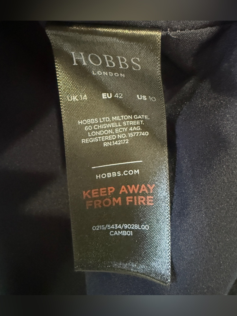 Hobbs London Floral Sheath Dress Black & Teal Sleeveless Career Dress Us 10 — image 3 of 5